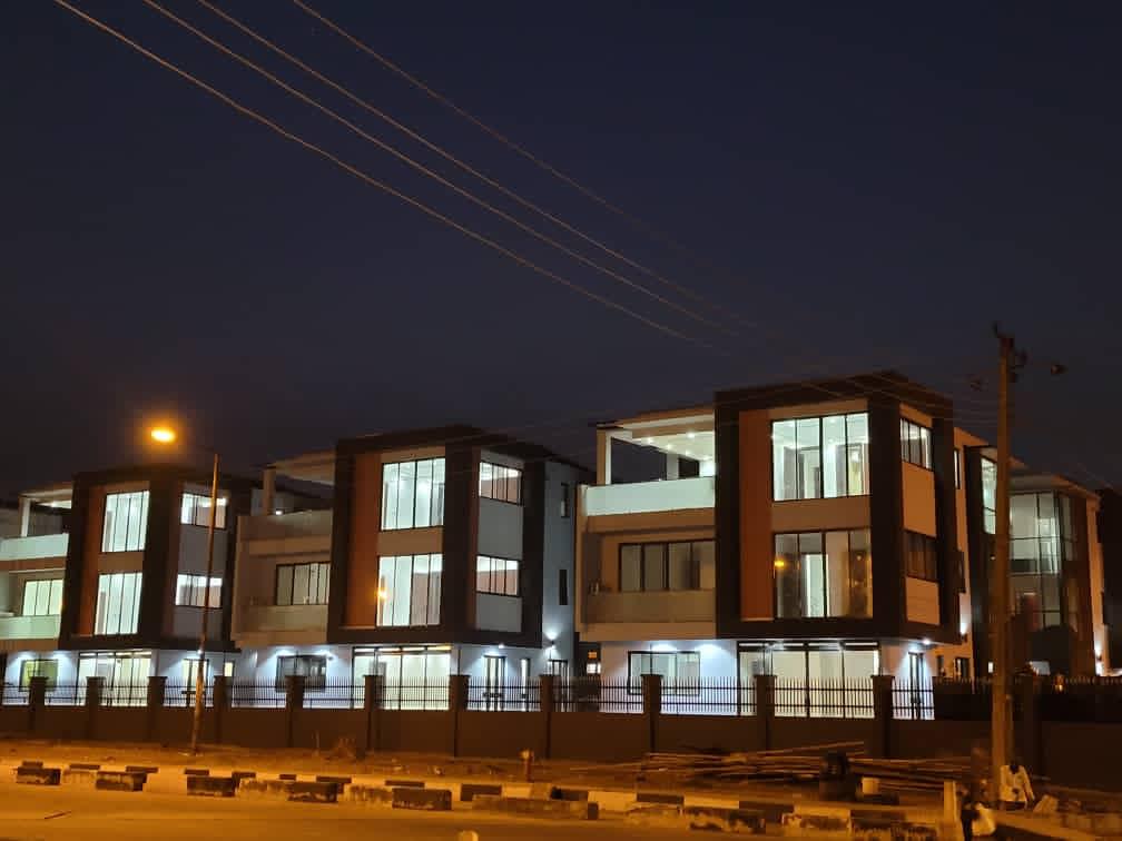 Completed Andrews Creek residence in Ikoyi, Lagos, close to Weiboro's corporate office